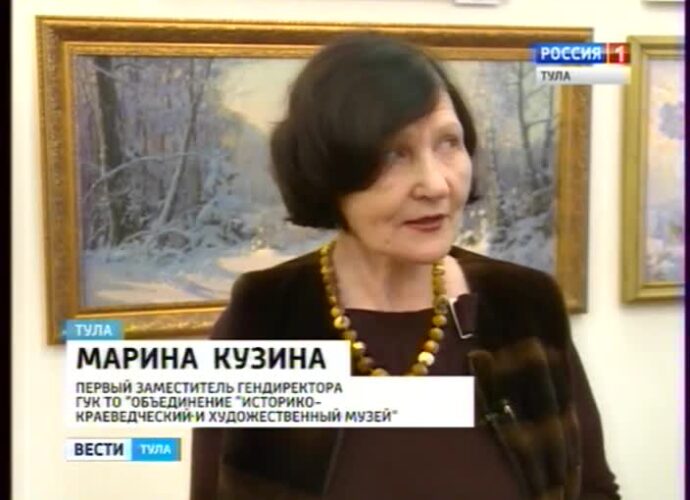 Выставка в Туле собрала зимних пейзажистов