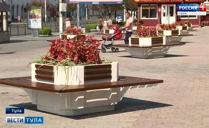 В 2019 году в Туле благоустроят 77 дворовых территорий