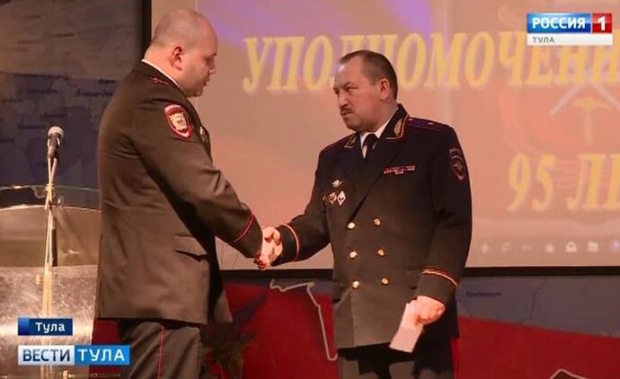У сотрудников полиции продолжаются праздники