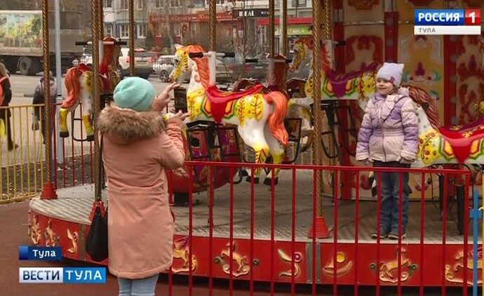 В Зареченском сквере появились  новые объекты