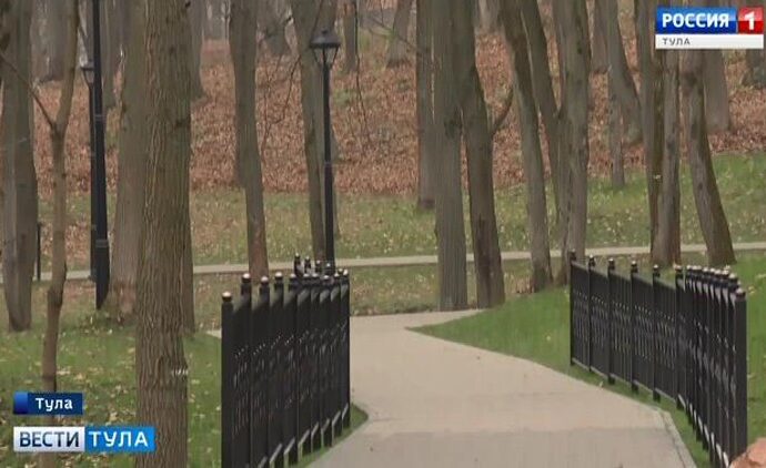 В Платоновском парке завершается второй этап благоустройства