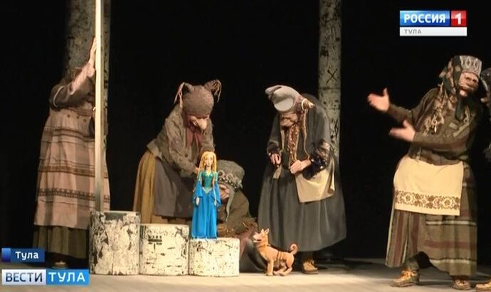 Языческой сказкой Пушкина удивит школьников Тульский театр кукол