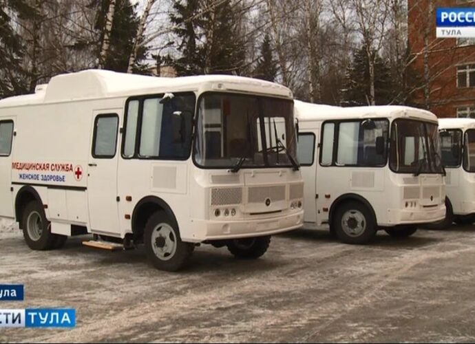 В тульские сёла выехали «автобусы здоровья»