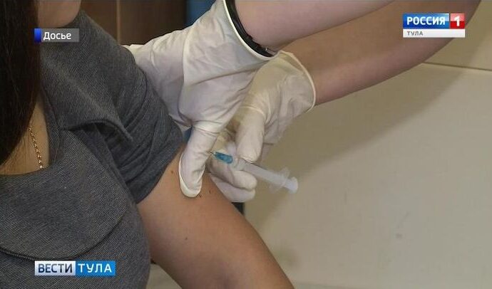 22% жителей Тульской области сделали прививки от гриппа