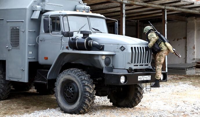 Бойцы Росгвардии провели в Туле многодневные учения