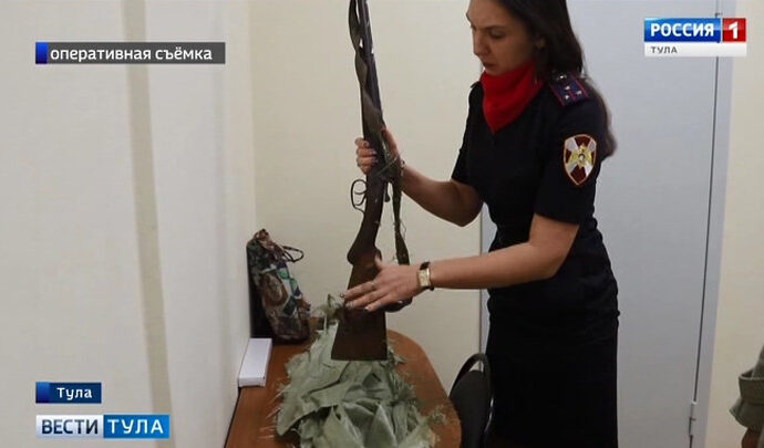 Туляки сдали более 100 единиц оружия