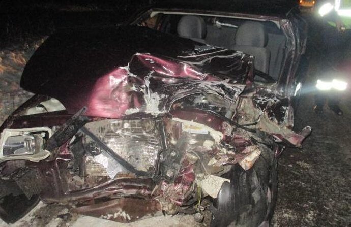 Под Тулой «МАЗ» превратил «пятнашку» в груду металла