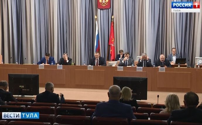 Сколько законов приняла за год Тульская областная Дума?