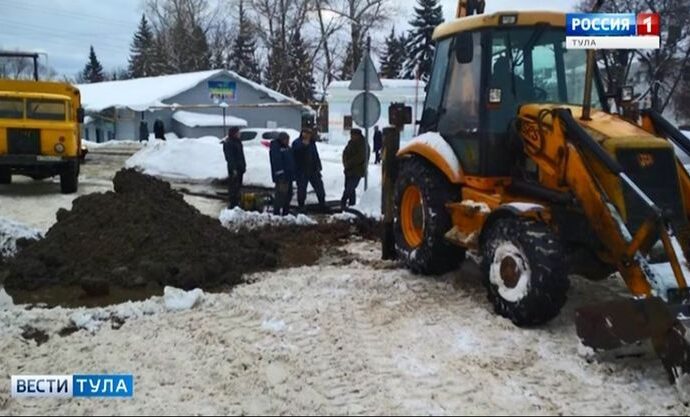 Ясногорск остался без воды
