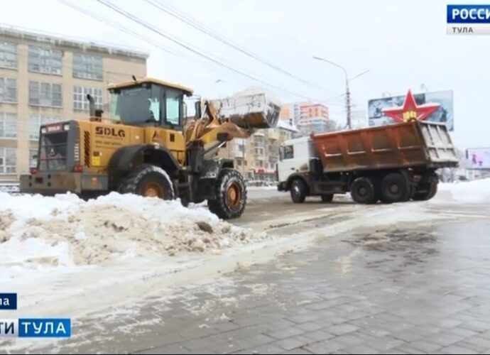 Война со снегом: в Туле обратились к “наёмникам”