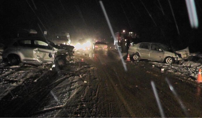 В Венёвском районе в ДТП на встречной полосе погибла автоледи