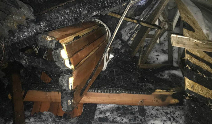 В Ясногорском районе в огне погиб 47-летний мужчина