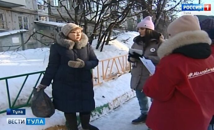 Активисты «Молодёжки ОНФ» прошлись по контейнерным площадкам