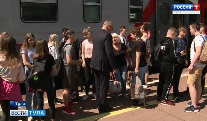 В Тулу вернулись юные патриоты В Тулу вернулись юные патриоты