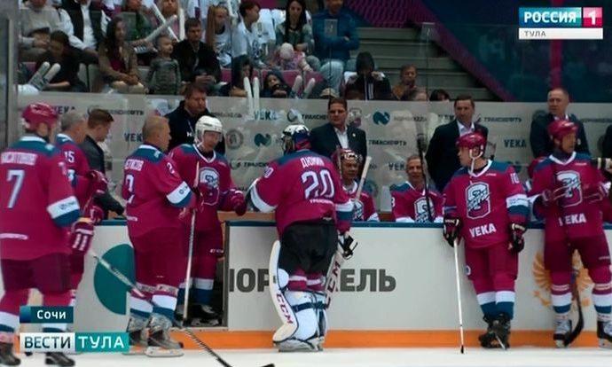 Алексей Дюмин принял участие в гала-матче Ночной Хоккейной Лиги