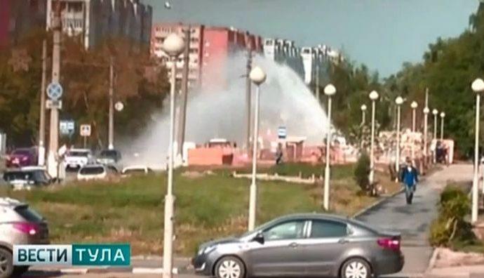 Фонтан в Туле: гидравлические испытания прошли успешно
