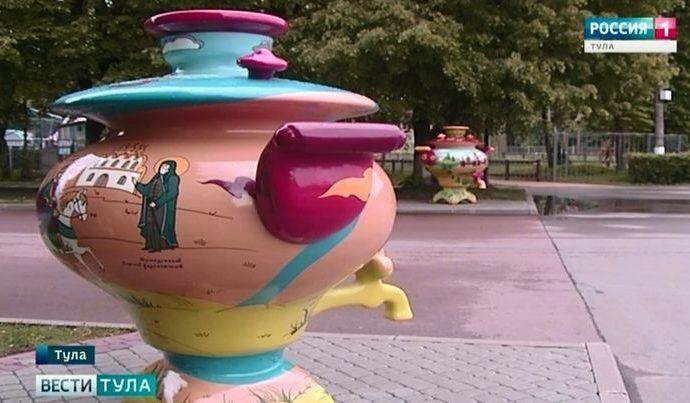Где пропадали самовары с аллеи Центрального парка Тулы?