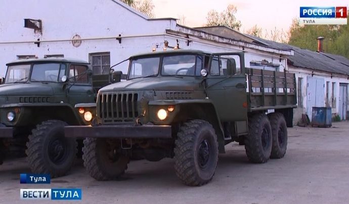 Минобороны России передало технику для нужд Тульской области
