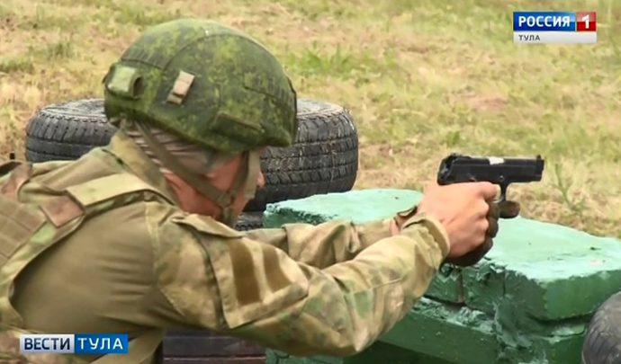 В Туле проходят соревнования спецназовцев