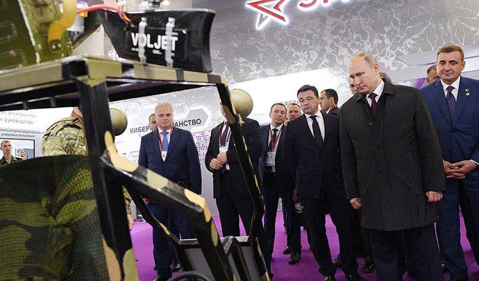Владимир Путин оценил новейшие разработки тульских оружейников
