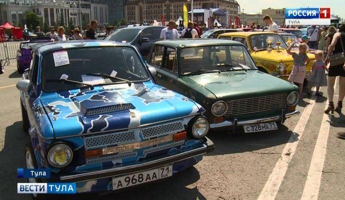 На «Автостраду» в Тулу съехались около 1000 автомобилей