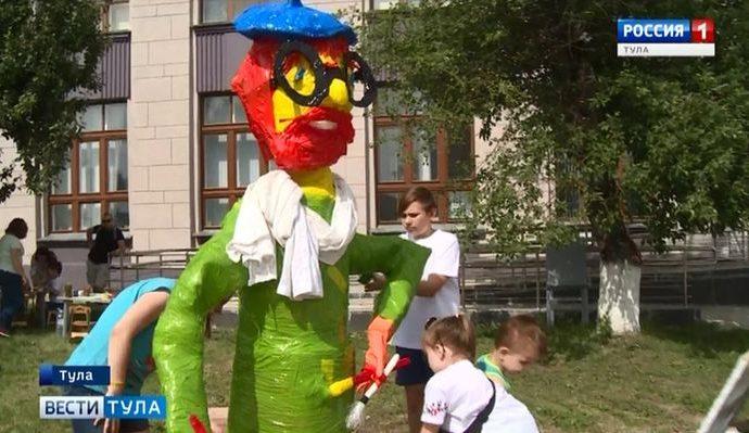 Туляки сделали Малевича из скотча