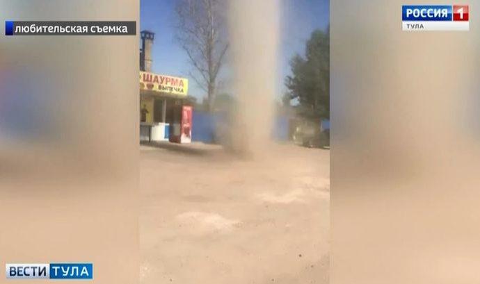 Погода в Тульской области: смерч, ураган, потоп