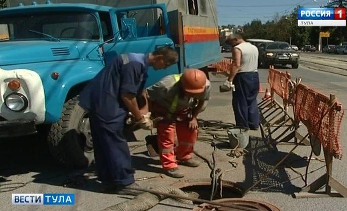 В Пролетарском округе Тулы ограничили подачу холодной воды