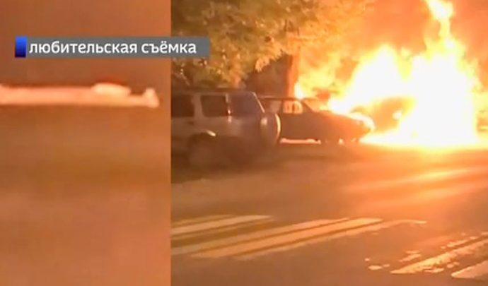 Кто поджигает автомобили в Узловой?
