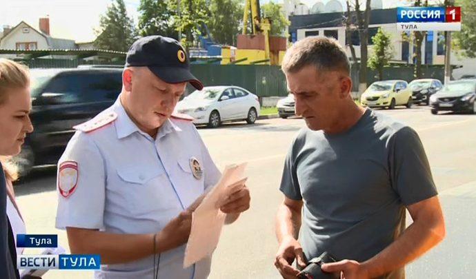 Сотрудники ГИБДД провели рейд «Легальное и безопасное такси»