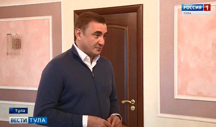 Алексей Дюмин поздравил участников Дельфийских игр