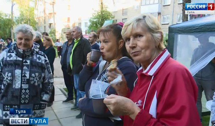 Большие праздники в маленьких дворах радуют туляков