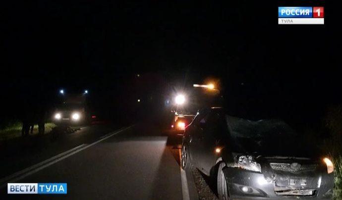 В Заокском районе лось стал причиной ДТП