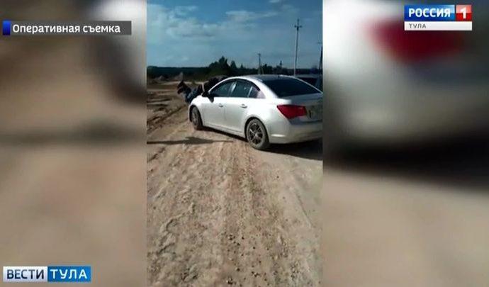 В Тульской области пьяная многодетная мать сбила автоинспектора