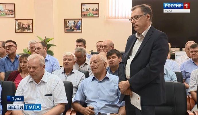 Работники «Тулаточмаша» провели обеденный перерыв с главой администрации города