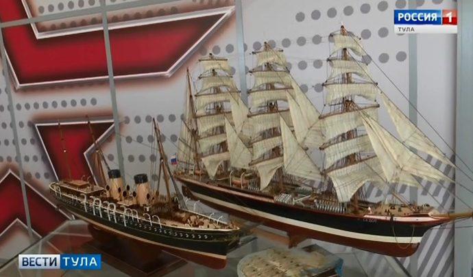 В парке «Патриот» открылась экспозиция макетов кораблей