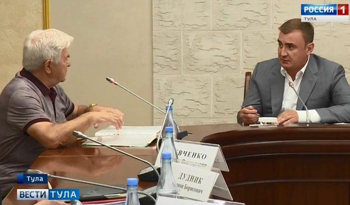 Алексей Дюмин провел личный прием граждан