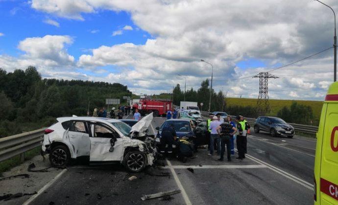 В страшной аварии в Туле погибли сотрудники УФСИН