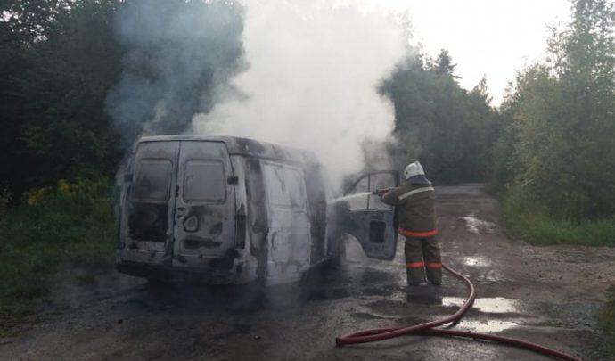 В Тульской области в августе зарегистрировано 11 случаев возгорания машин