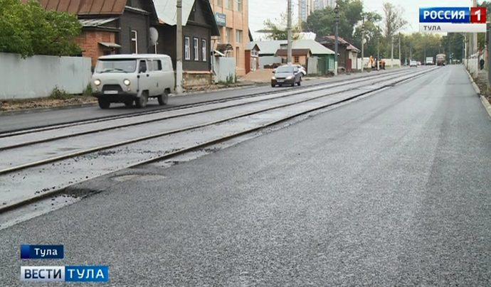 Улица Оборонная в Туле готова к приемке?