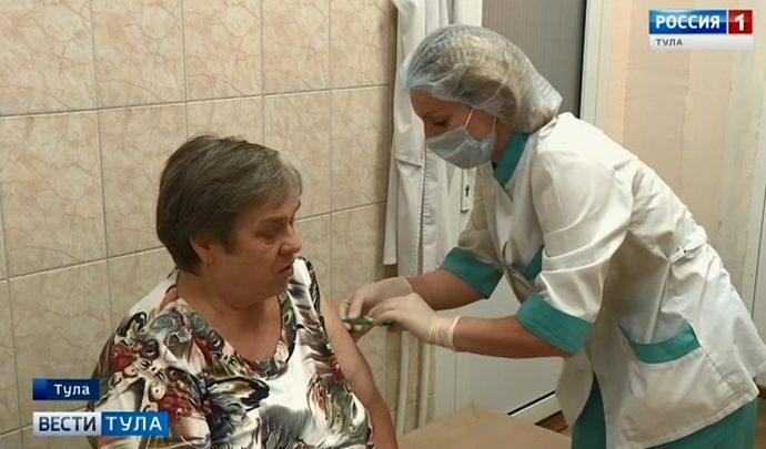 Каждого второго туляка хотят привить от гриппа