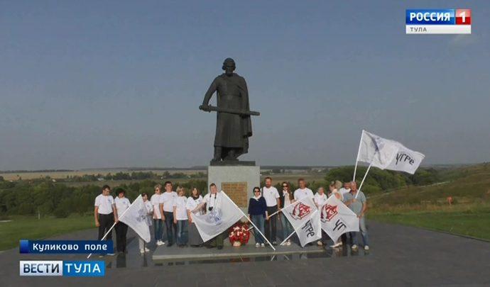 Участники автопробега «По следам установления независимости России» посетили Куликово поле