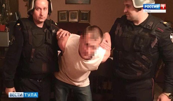 В Новомосковске Росгвардейцы застали грабителя врасплох