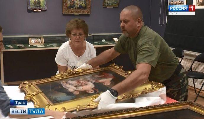 В Тулу привезли бесценные картины из Третьяковской галереи