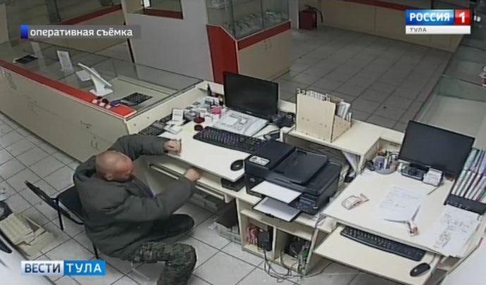 В Ефремове задержан подозреваемый в покушении на кражу