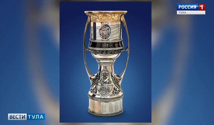 В Тулу впервые привезли Кубок Гагарина