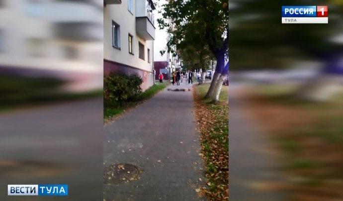 В Туле мужчина сорвался, спускаясь из окна по простыне