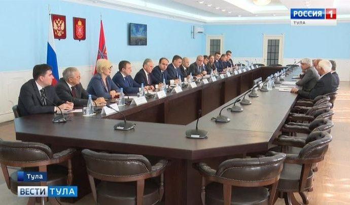 Алексей Дюмин встретился с Президентом итальянской провинции Фрозиноне