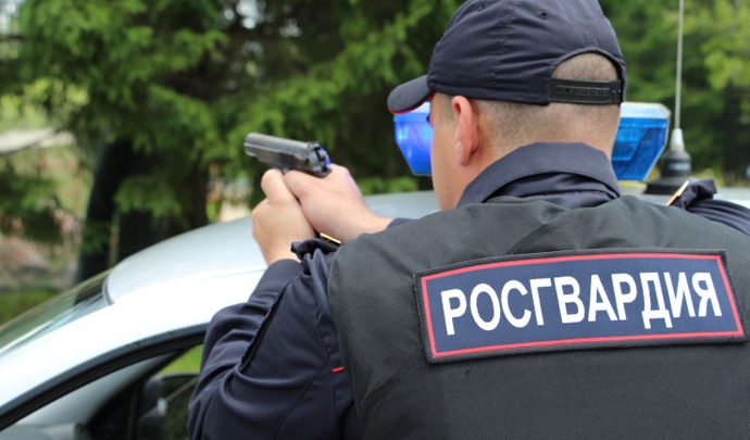 Сотрудники вневедомственной охраны отмечают профессиональный праздник