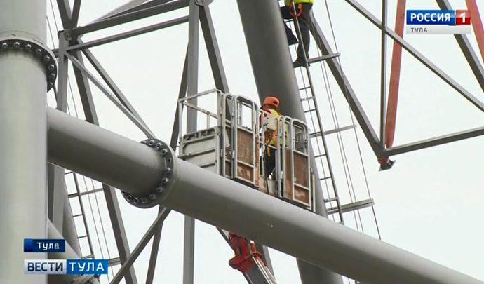 В Туле скоро откроется новое колесо обозрения